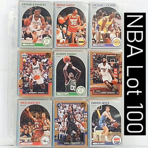100 Basketball Cards - Picture 1 of 4